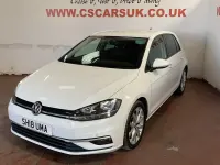 Used VW Golf VII GT 2018 White Hatchback