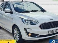 Used Ford Ka Plus Zetec 70 HP (51 kW) 2018 White Hatchback