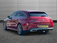 Used Mercedes CLA180 AMG line 134 HP (98 kW) 2022 Red Sedan