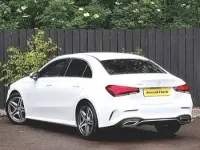 Used Mercedes A200 AMG line 163 HP (119 kW) 2019 White Coupe