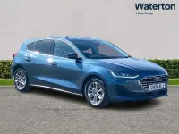 Used Ford Focus Titanium 125 HP (91 kW) 2024 Blue Hatchback