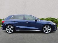 Used Audi A3 Sportback S-Line 110 HP (80 kW) 2024 Blue Hatchback