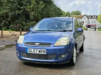 Used Ford Fiesta Zetec 2008 Blue Hatchback