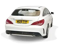 Used Mercedes CLA200 AMG line 2019 White Coupe