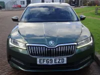 Used Skoda Superb SE 150 HP (110 kW) 2020 Green Hatchback