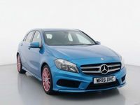 Used Mercedes A200 AMG 2015 Blue Hatchback