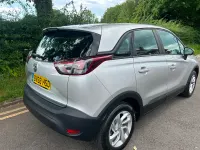 Used Vauxhall Crossland X 81 HP (59 kW) 2018 Silver SUV