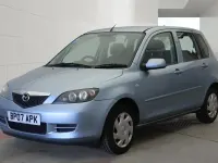 Used Mazda 2 80 HP (58 kW) 2007 Blue Hatchback