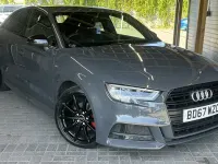 Used Audi A3 Black Edition 150 HP (110 kW) 2018 Sedan