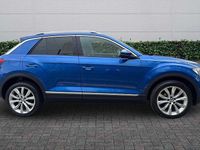 Used VW T-Roc SEL 150 HP (110 kW) 2020 Blue SUV