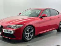 Begagnad Alfa Romeo Giulia Veloce 280 HK (205 kW) 2019 Röd Sedan