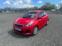 Used Peugeot 108 Active 2016 Red Hatchback