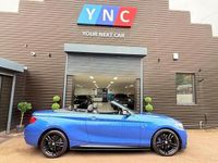 Used BMW 218 M Sport 150 HP (110 kW) 2019 Blue Cabriolet