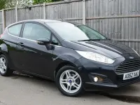 Used Ford Fiesta Zetec 75 HP (55 kW) 2013 Black Hatchback