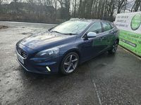 Usado Volvo V40 R-Design 115 HP (84 kW) 2015 Azul Citadino