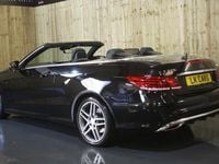 Used Mercedes E220 AMG 170 HP (125 kW) 2013 Black Cabriolet