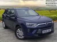 Used SsangYong Korando 136 HP (100 kW) 2020 Blue SUV