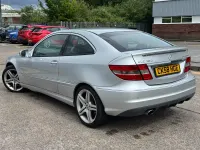 Used Mercedes CLC180 143 HP (105 kW) 2008 Silver Coupe