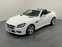 Used Mercedes SLK250 AMG 2015 White Cabriolet