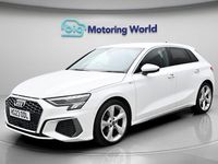 Used Audi A3 Sportback S-Line 150 HP (110 kW) 2023 White Hatchback