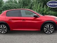 Used Peugeot e-208 Premium 100 kW (136 HP) 2021 Red Hatchback