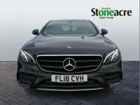 Used Mercedes E220 AMG line 191 HP (140 kW) 2018 Black Sedan