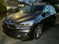 Used BMW 218 M Sport 136 HP (100 kW) 2017 Mineral gray metallic MPV