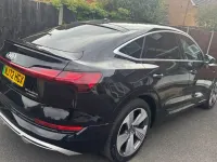 Used Audi e-tron Sportback S-Line 300 kW (408 HP) 2022 Black SUV