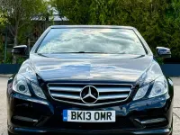 Used Mercedes E350 2013 Black Cabriolet