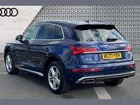 Used Audi Q5 S-Line 265 HP (194 kW) 2023 Blue SUV