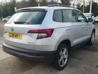 Używany Skoda Karoq SE 115 KM (84 kW) 2018 Srebrny SUV
