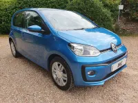 Used VW up! high up! 2017 Blue Hatchback