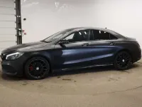 Used Mercedes CLA220 AMG line 177 HP (130 kW) 2016 Black Coupe