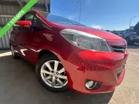 Used Toyota Yaris 101 HP (74 kW) 2012 Red Hatchback