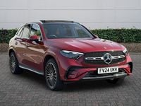 Used Mercedes GLC300e AMG Line Premium Plus 2024 Manufaktur patagonia red SUV
