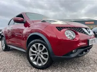 Used Nissan Juke Tekna 2017 Red SUV