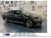 Used VW Passat R-line 190 HP (139 kW) 2017 Black Sedan