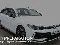 Used VW Passat R-line 204 HP (150 kW) 2025 White Estate