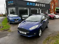 Used Ford Fiesta Zetec 2016 Blue Hatchback
