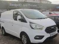 Used Ford Transit Custom Limited 170 HP (125 kW) 2019 White Van