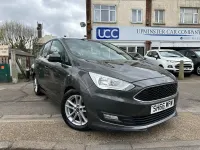 Used Ford C-MAX Zetec 125 HP (91 kW) 2016 Grey MPV