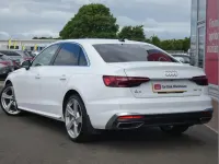 Used Audi A4 S-Line 161 HP (118 kW) 2020 White Sedan