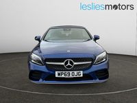 Used Mercedes C200 AMG Line Premium 2019 Blue Cabriolet
