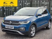 Begagnad VW T-Cross SEL 115 HK (84 kW) 2020 Blå SUV