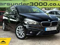 Used BMW 218 Sport Line 150 HP (110 kW) 2015 Black Hatchback