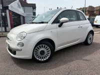 Used Fiat 500 Lounge 69 HP (50 kW) 2014 White Hatchback