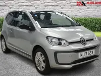 Used VW up! Beats 60 HP (44 kW) 2017 Silver Hatchback