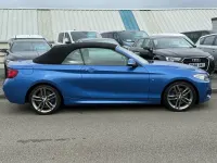 Used BMW 218 M Sport 150 HP (110 kW) 2017 Blue Cabriolet