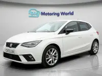 Used Seat Ibiza FR 80 HP (58 kW) 2023 White Hatchback