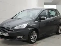 Used Ford Grand C-Max Titanium 125 HP (91 kW) 2017 Grey MPV
